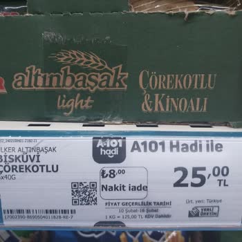 A101 48 TL Hesabıma İade Edilmedi