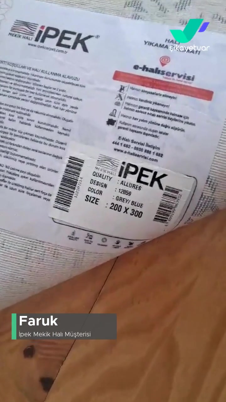 İpek Mekik Halı Aynı Marka Model Halı Olmasına Rağmen, İki Halı Da Birbirinden Farklı! videonun kapak resmi
