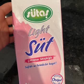 Sütaş Light Süt Şikayeti