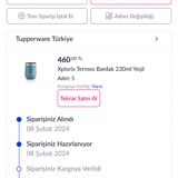 Tupperware Türkiye Ürün Kargo Yapılmıyor