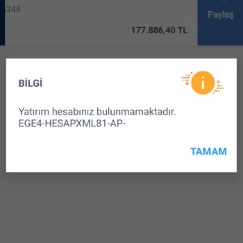 İş Bankası Yatırım Hesabımı Göremiyorum