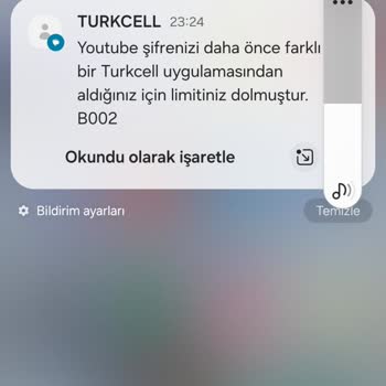 Turkcell Verdiği Youtube.com Premium Şifresinin Çalışmaması!