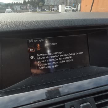 BMW 520i Şanzıman Uyarısı