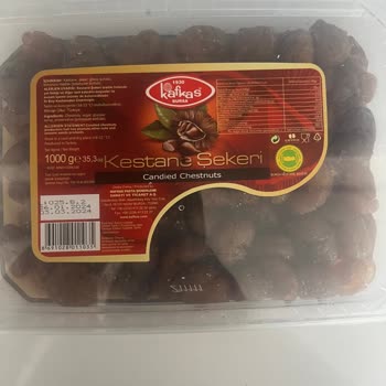 Kafkas Pasta Şekerleme, Kestane Şekeri Bozuk