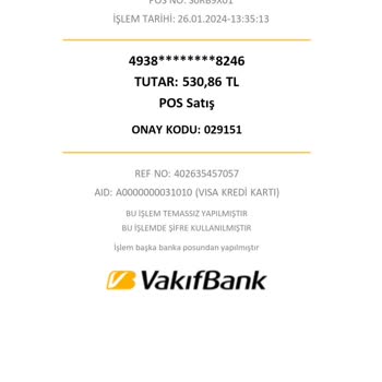 VakıfBank Cepte Kazan Güvenilir Değil