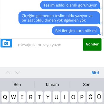 Taze Çiçek (tazecicek.com) Gelmeyen Ürüne Geldi Olarak Gösterildi