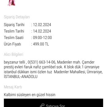 Taze Çiçek (tazecicek.com) Gelmeyen Ürüne Geldi Olarak Gösterildi