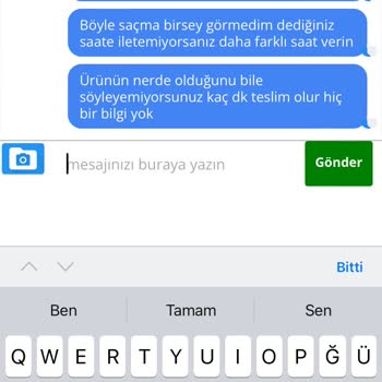 Taze Çiçek (tazecicek.com) Gelmeyen Ürüne Geldi Olarak Gösterildi