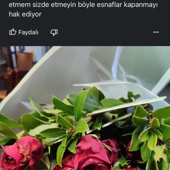 ÇiçekSepeti Özel Günü Solmuş Çiçek Buketi