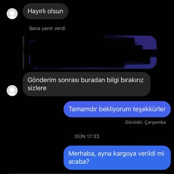 Aybarlar Ayna (Instagram) Aybarlar Ayna Paramı Aldı Ve Engelledi!
