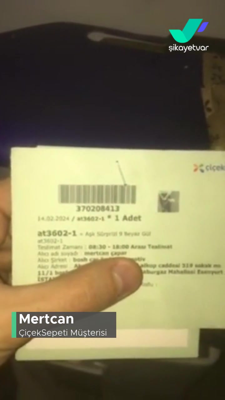 Çiçek Sepeti&nbsp; Porsumuş Çürümüş Gül! videonun kapak resmi