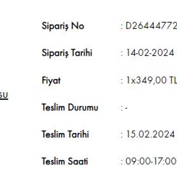 Taze Çiçek (tazecicek.com) Sipariş Tarihini Benden Habersiz Değiştirdi
