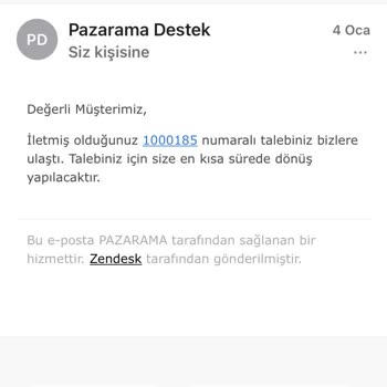 Pazarama Garanti Süreci