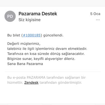 Pazarama Garanti Süreci