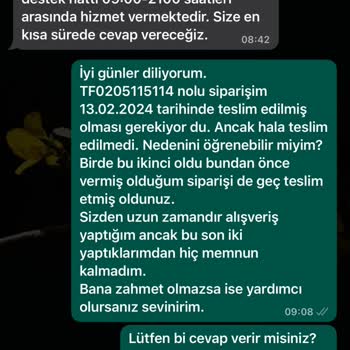 Turkflowers Şikayet Geri Dönüş Yok. Hizmet Yok.