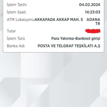 PTT ATM Paramı Yuttu Ziraat Bankası Paramı Vermiyor!