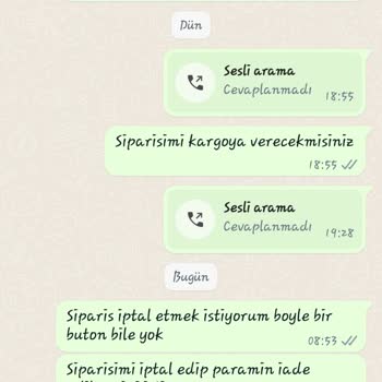 Eyvahkitap.com Sipariş İptal Edemiyorum