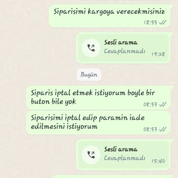 Eyvahkitap.com Sipariş İptal Edemiyorum