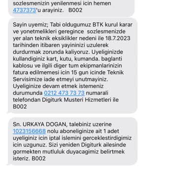 Digiturk Eksik Sözleşme Yapıp Sizden Para İstiyor