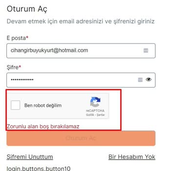 VFS Global Randevu Portalı Login Ve İşlem Hataları