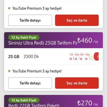 Vodafone Herkese Farklı Tarife Uyguluyor