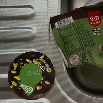 Algida Cornetto Disc Antep Fıstıklı Bayat