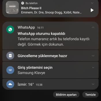 Whatsapp Aero Aero'ya Girdiğimde Orijinal Whatsappi Yüklememi Söyledi