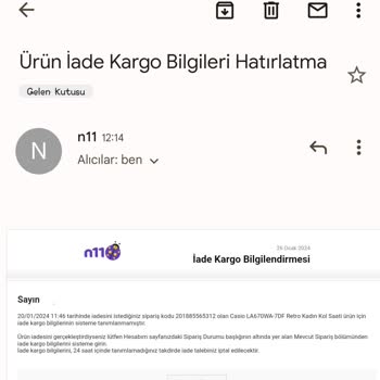 N11 Ürün İadeleri Reddedildi, Parası İade Olmadığı Gibi Ürünleri De Alamadım!