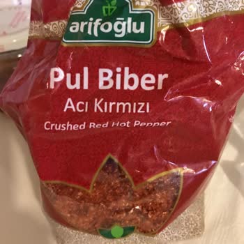 Arifoğlu Pul Biberi Acı Yazıyor Hiçbir Tat Yok