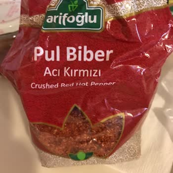Arifoğlu Pul Biberi Acı Yazıyor Hiçbir Tat Yok