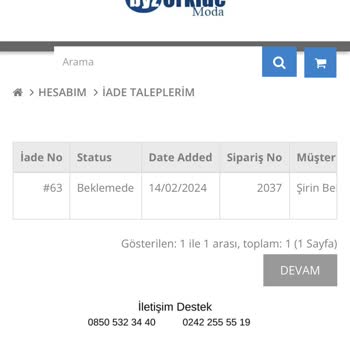 Byzorkide Moda Tüketici Yanıltıcı Site İçeriği Ve İade Sorunu