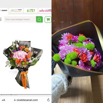 cicektesanat.com Alakasız Gönderdiği Ürün