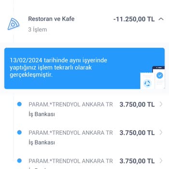 Param Trendyol Ankara Tarafından Üst Üste 3 Defa Param Çekildi