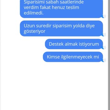 Tazecicek.com Sipariş Teslim Edilmedi