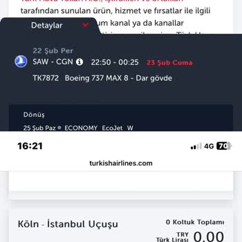 THY Ödeme Sayfasında Oluşan Ve Açıklanamayan Fiyat Değişimi