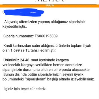 Mevra Tesettür Giyim Para İadesi Yapmıyor Ve İnsanları Aldatıyor.!