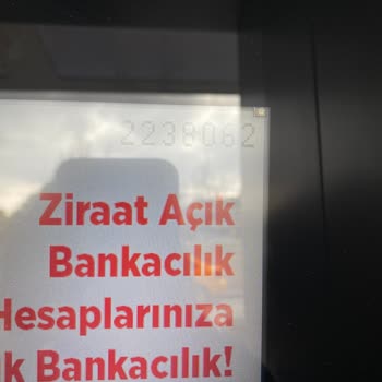 Ziraat Bankası ATM Paramı Yuttu