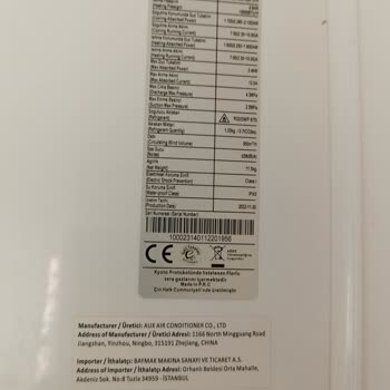 Baymak Klima Servis Şikayeti