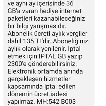 Vodafone Haksız Kazanç Elde Etme