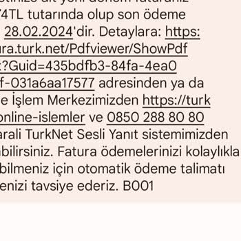 TurkNet Müşteri Memnuniyetsizliği: Fatura Karmaşası