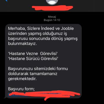 Jooble.org Sitesi Üzerindeki Başvuruda Kişisel Bilgi İhlali