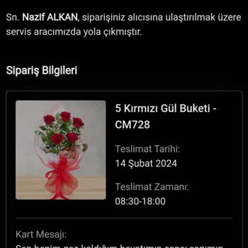 Cicekmarket.com Siparişimi Teslim Etmedi Ücretide İade Etmiyor
