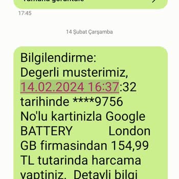 Google Pay Hesabımdan Bilgim Dışında Para Çekildi