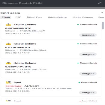 Binance Hesabıma Erişildi Ve Param Çalındı