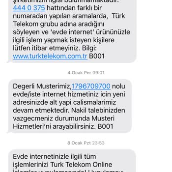 BTK (Bilgi Teknolojileri ve İletişim Kurumu) TTNET Altyapı Sorunu Şikayet
