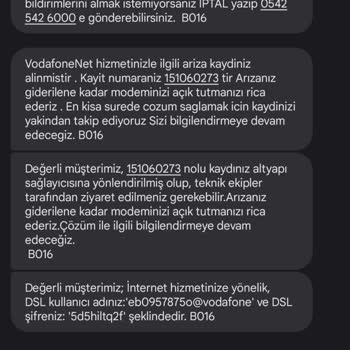 Vodafone Net Ev İnternet Arızası Ve Vodafone Müşteri Hizmetleri İlgisizliği