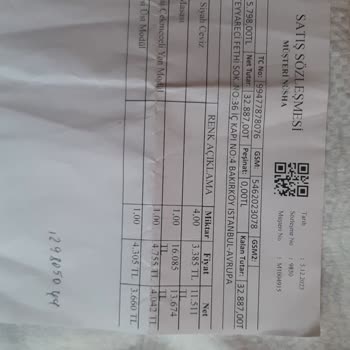 Enza Home Bir Emri Yerine Getirememe