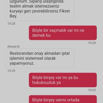 Yemeksepeti Hizmet Gecikmesi Ve İletişim Sorunları
