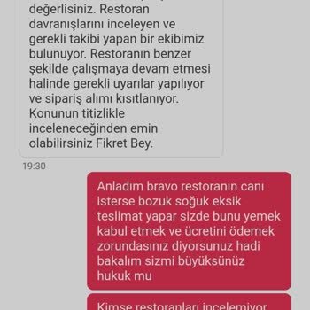 Yemeksepeti Hizmet Gecikmesi Ve İletişim Sorunları
