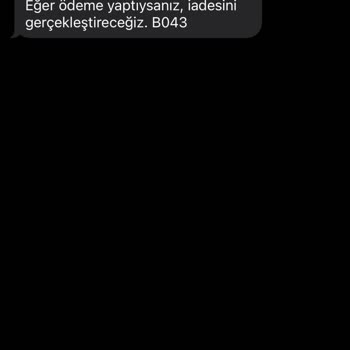 Yemeksepeti İptal Edilen Sipariş